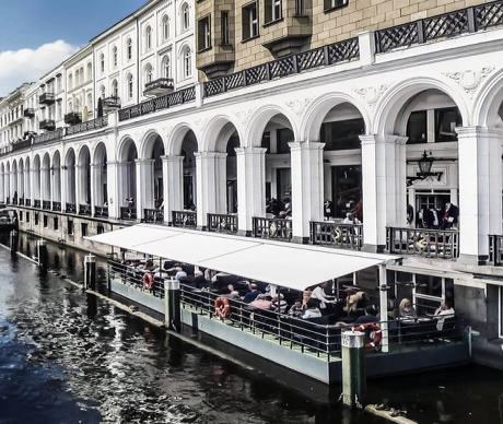 2 retters lunsj på Restaurant VLET an der Alster