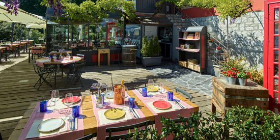 Lunsj på La Rampolina