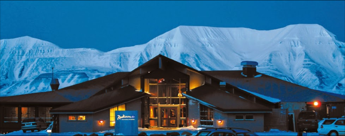 Innsjekking og middag på Radisson Blu Polar Hotel